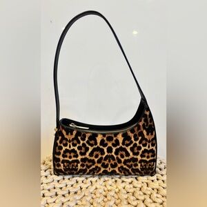 Leopard Print Shoulder Bag